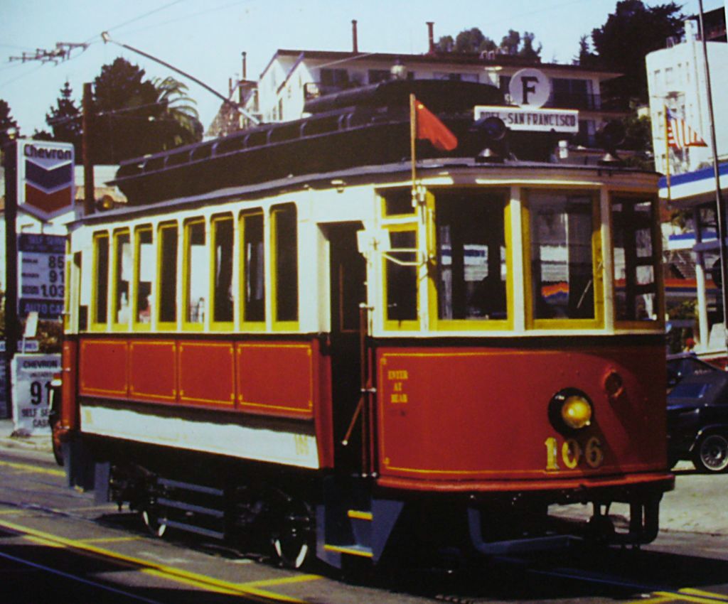 106 трамвай в Сан Франциско